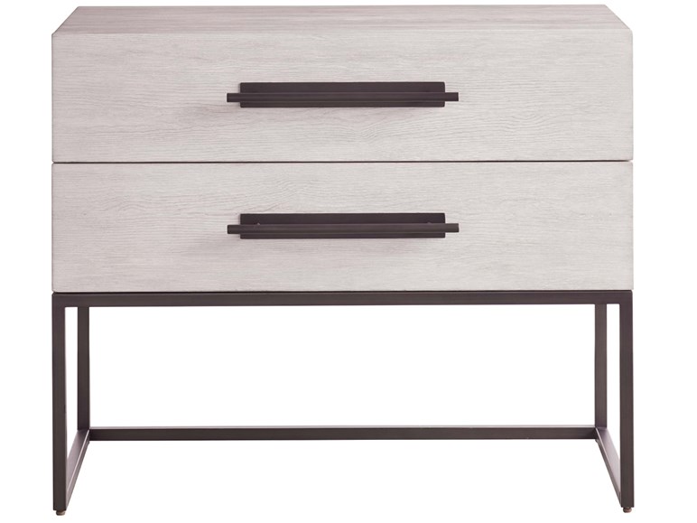 Dwell River Rock Metal Base Nightstand (U462A351)